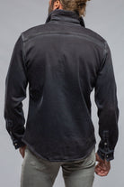 Roper Over-Dyed Western Snap Shirt In Nero - AXEL'S