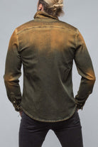 Roper Over-Dyed Western Snap Shirt In Papaya - AXEL'S