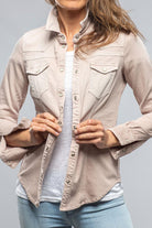 Sweetwater Denim Shirt In Light Sand - AXEL'S