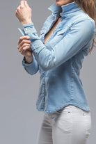 Sweetwater Denim Shirt in Peacock - AXEL'S