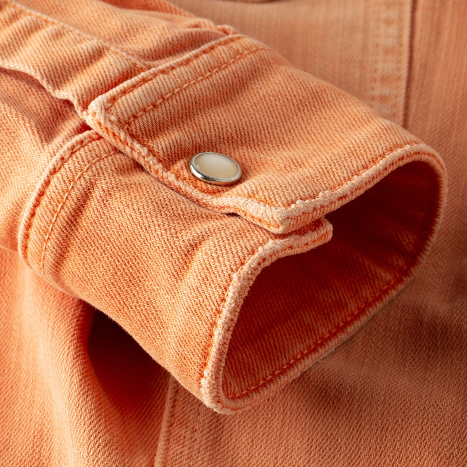 Sweetwater Denim Shirt In Tangerine - AXEL'S