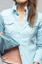 Sweetwater Denim Shirt In Washed Periwinkle - AXEL'S