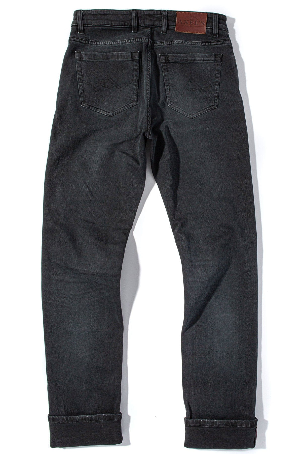 Tucson Selvedge Denim In Anthracite - AXEL'S