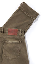 Tucson Selvedge Denim In Army - AXEL'S