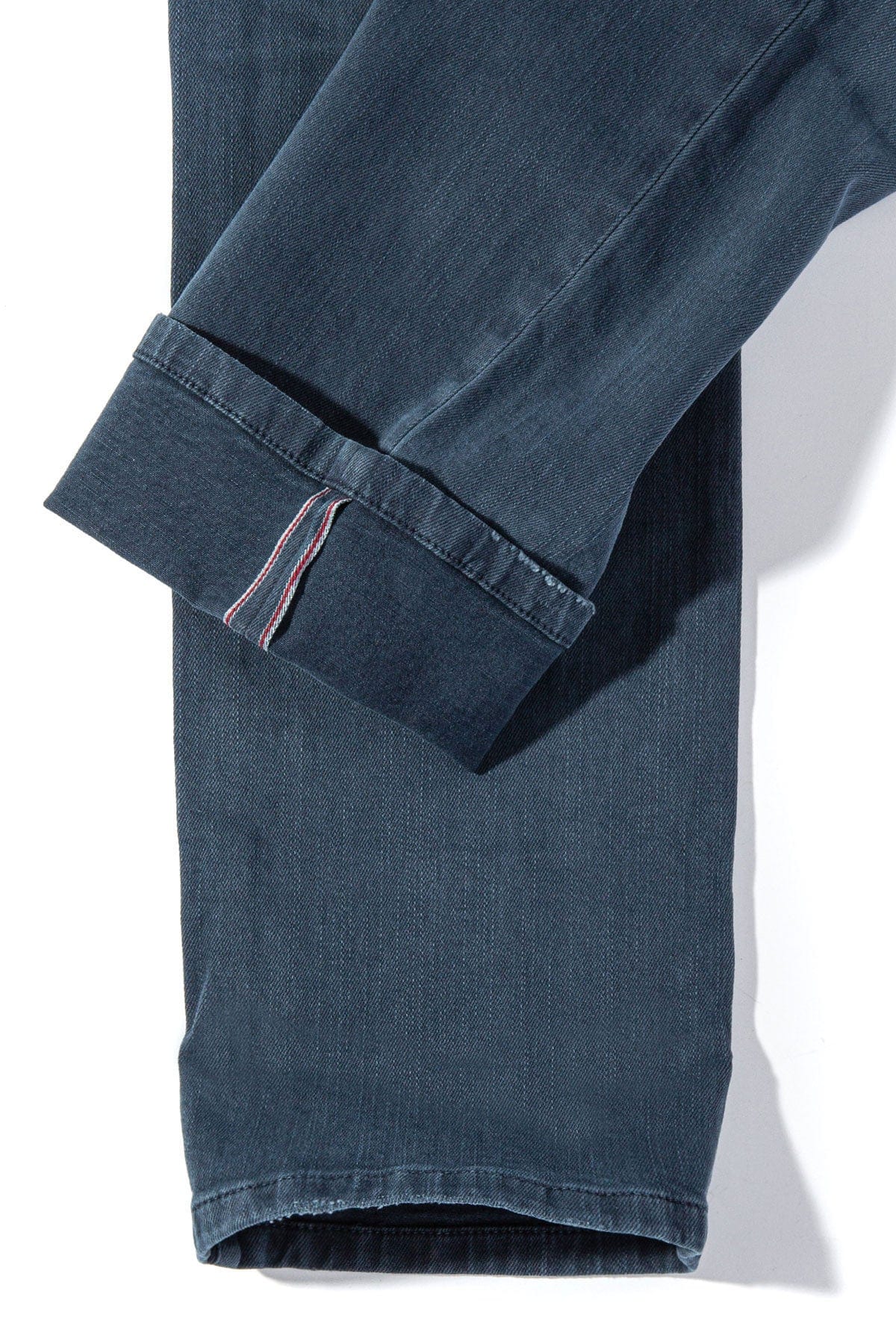 Tucson Selvedge Denim In Blu Oxford - AXEL'S