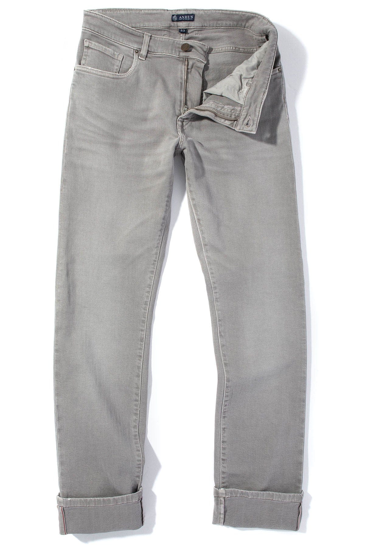 Tucson Selvedge Denim In Cenere - AXEL'S
