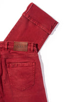 Tucson Selvedge Denim In Cherry - AXEL'S