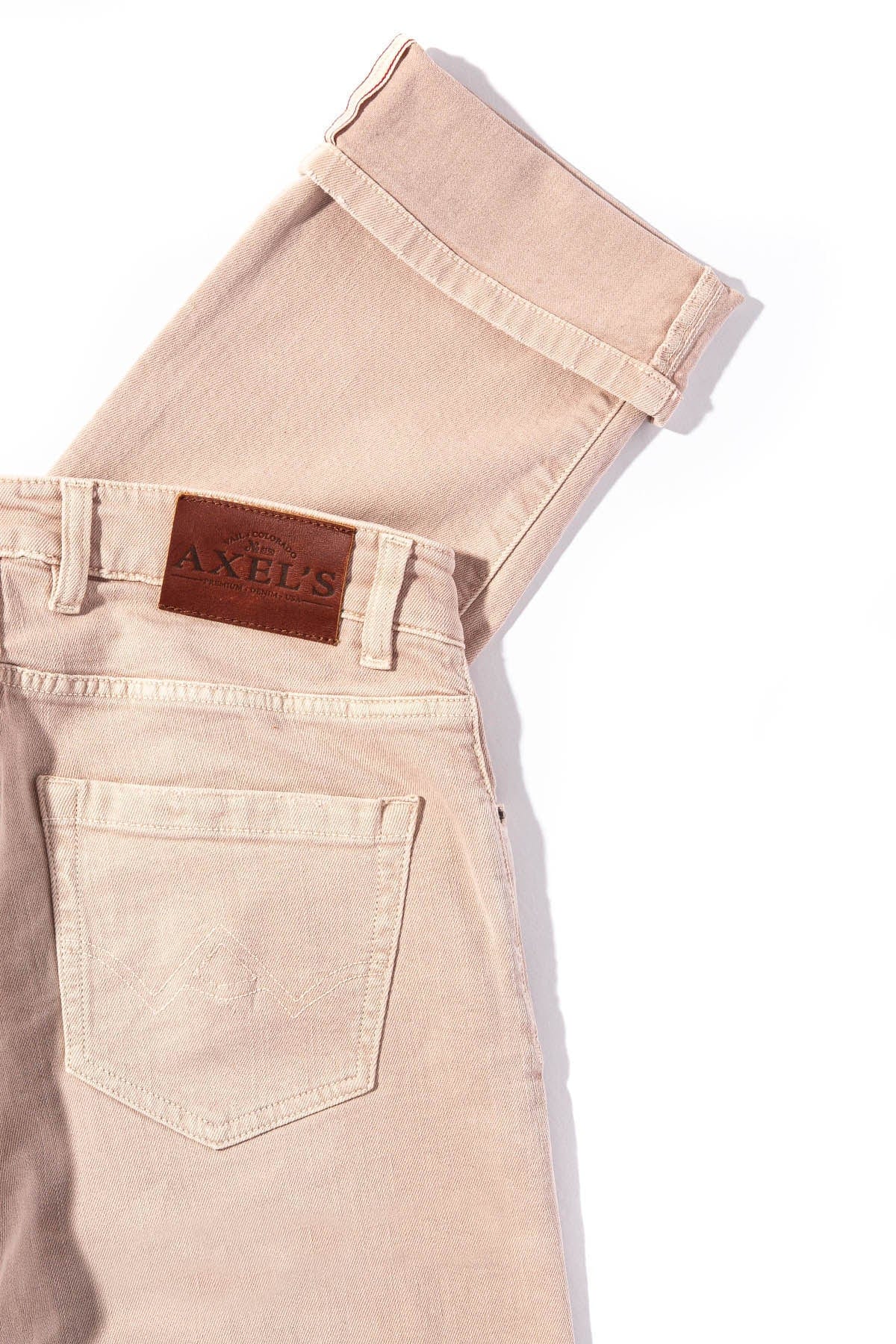Tucson Selvedge Denim In Cipria - AXEL'S