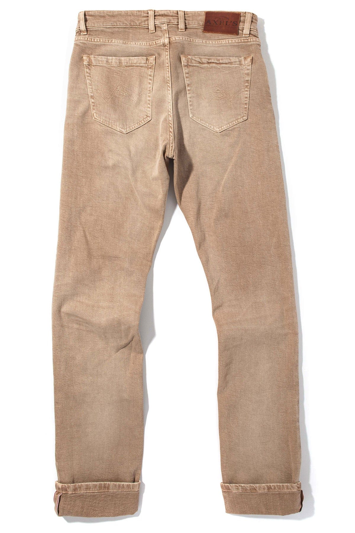 Tucson Selvedge Denim In Desert Sand - AXEL'S