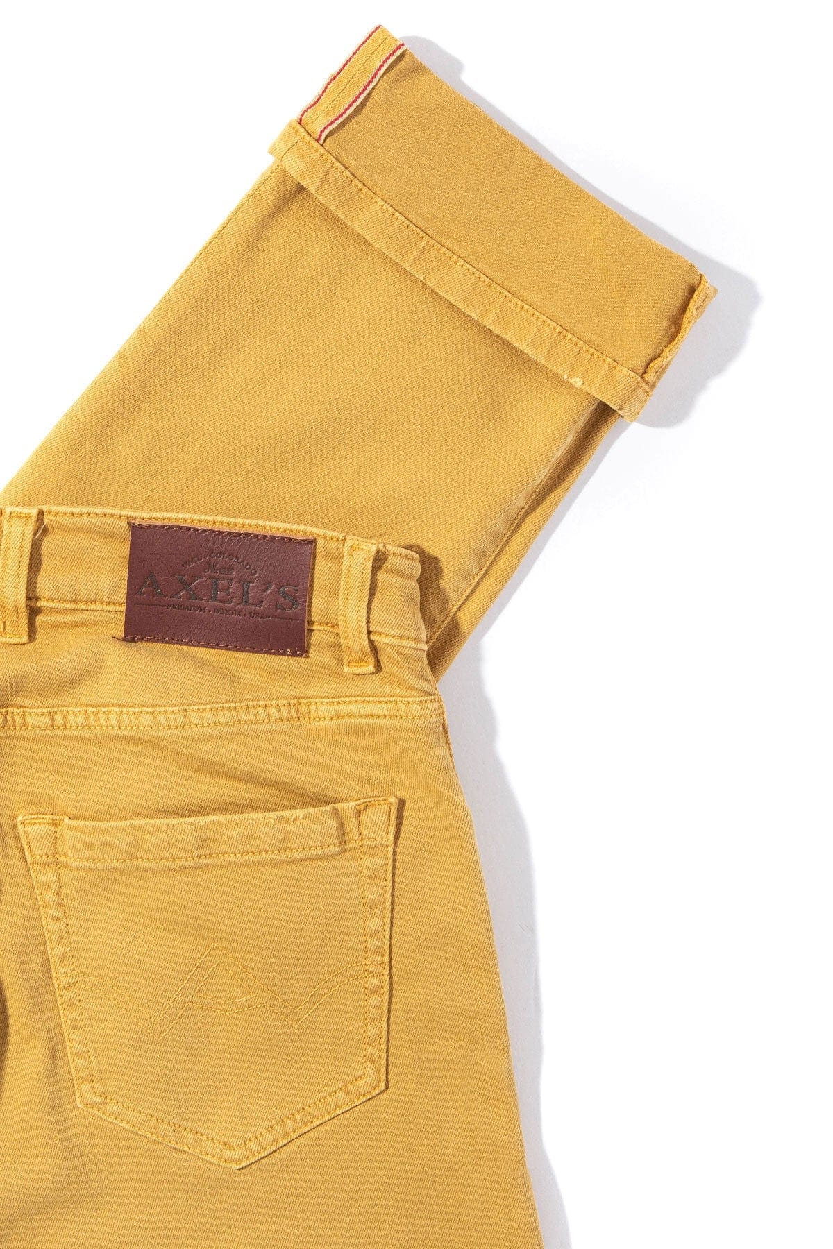 Tucson Selvedge Denim In Girasole - AXEL'S