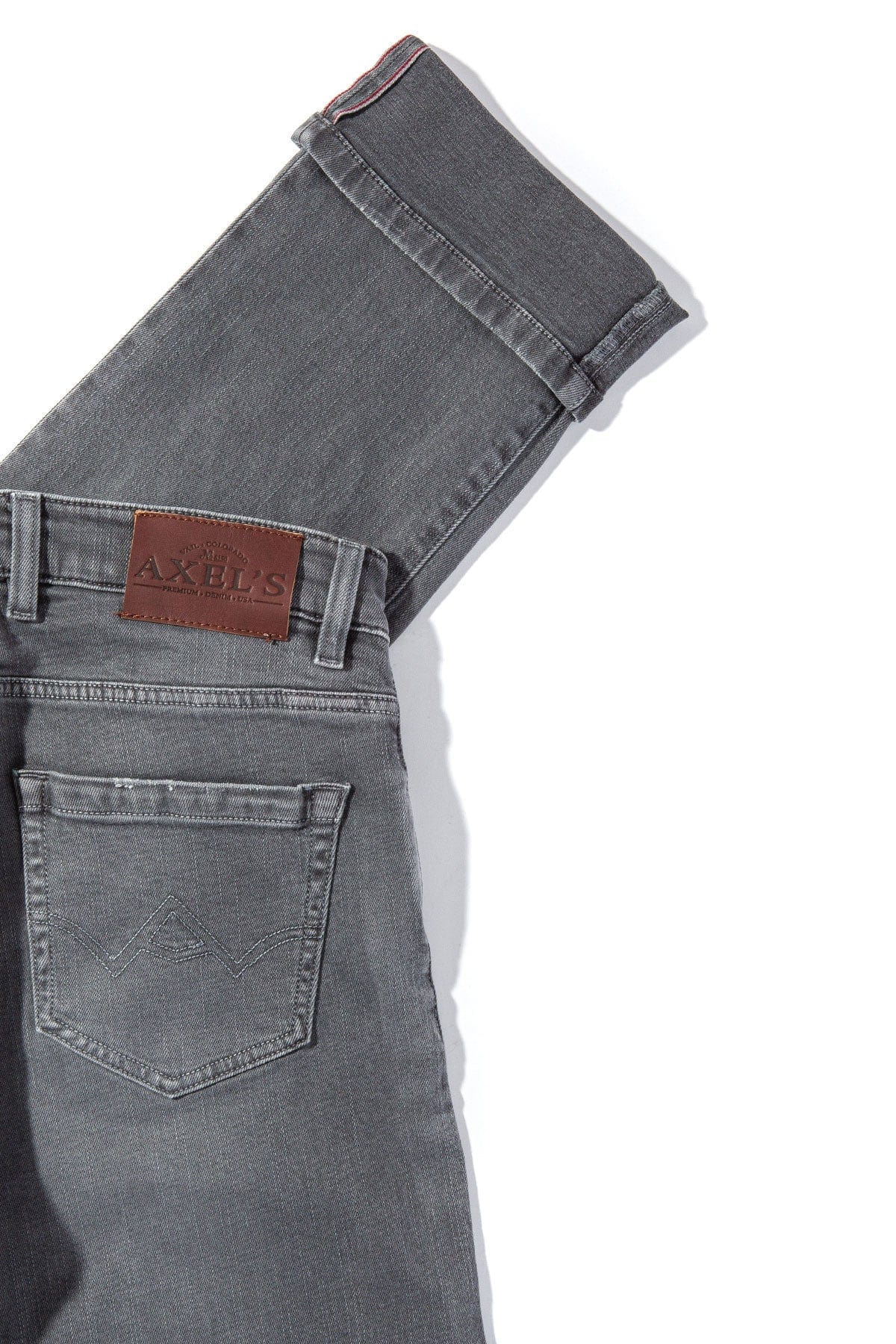 Tucson Selvedge Denim In Grigio - AXEL'S