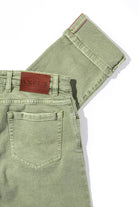 Tucson Selvedge Denim In Menta - AXEL'S