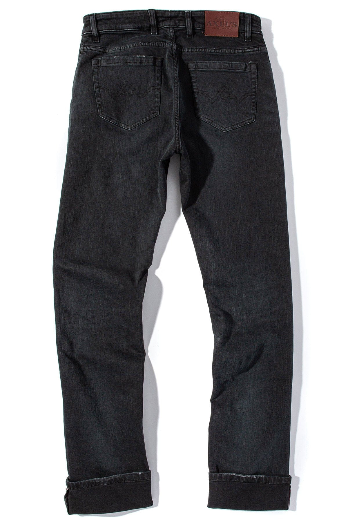 Tucson Selvedge Denim In Nero - AXEL'S