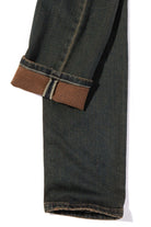 Waylon Over-Dyed Stretch Denim In Ruggine - AXEL'S