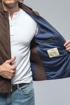 Rye Suede Vest In Chocolate - AXEL'S