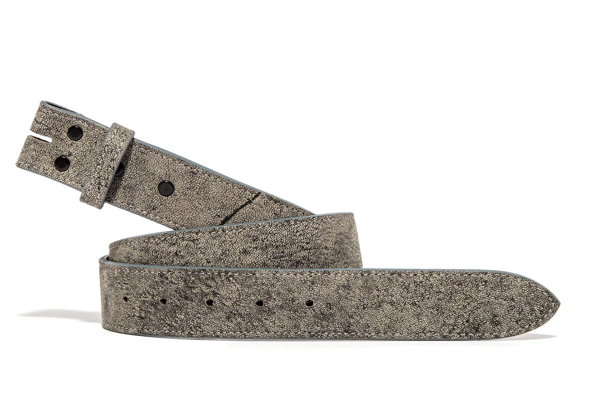 Distressed Grey Wildebeest Strap - AXEL'S