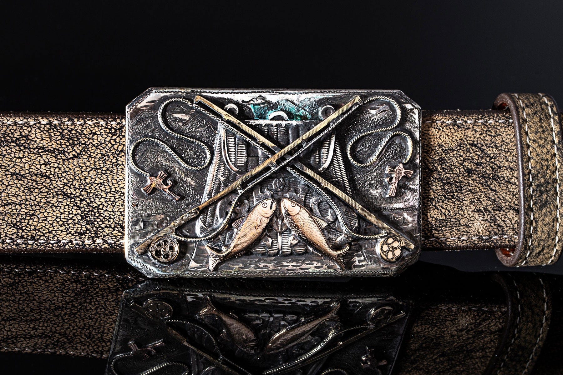 Comstock Heritage Yellowstone River Trophy Buckle | Axel's of Vail