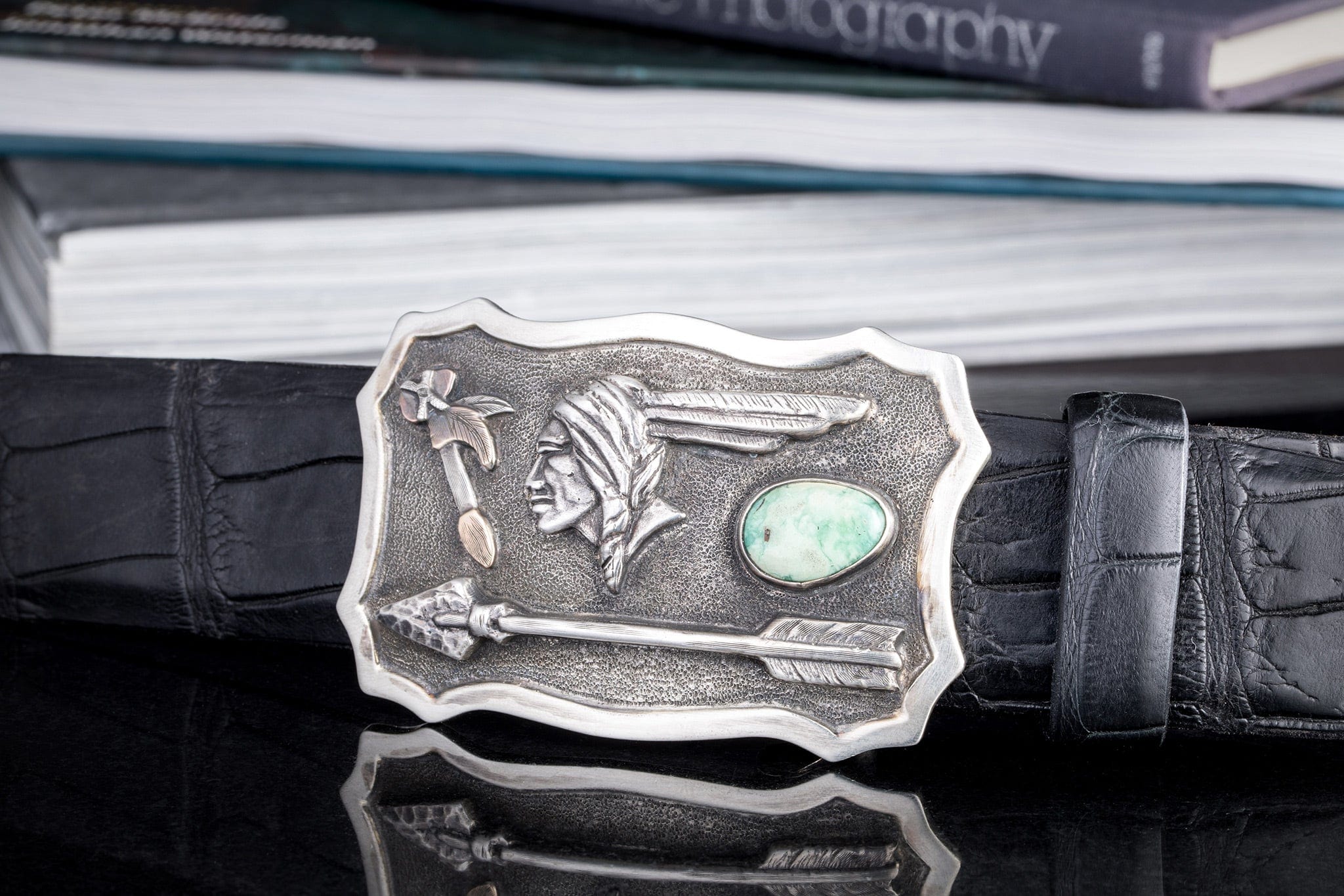 Pontiac best sale belt buckle
