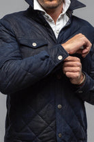 Academia Jacket In Ocean Depth - AXEL'S