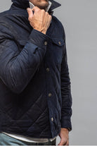 Academia Jacket In Ocean Depth - AXEL'S