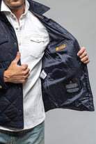 Academia Jacket In Ocean Depth - AXEL'S