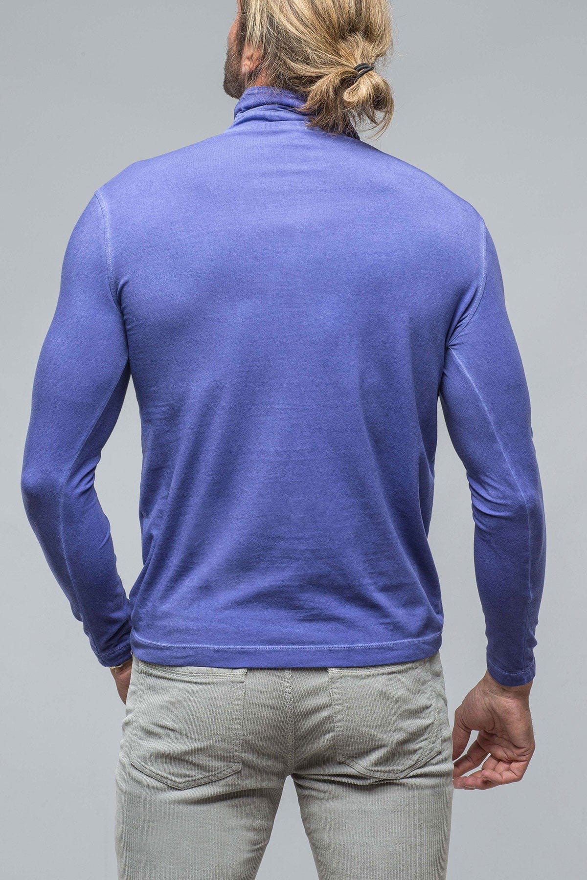 Cafe Paco LS Polo Shirt In Lavender - AXEL'S