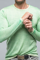 Matteo Cashmere Crew In Green - AXEL'S