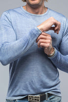 Matteo Cashmere Crew In Lavender - AXEL'S