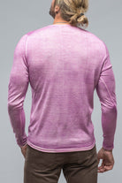 Matteo Cashmere Crew In Purple - AXEL'S