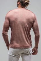 Matteo Cashmere Sweater in Dusty Rose - AXEL'S