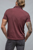 Toulour SS Woven Polo in Mosto - AXEL'S