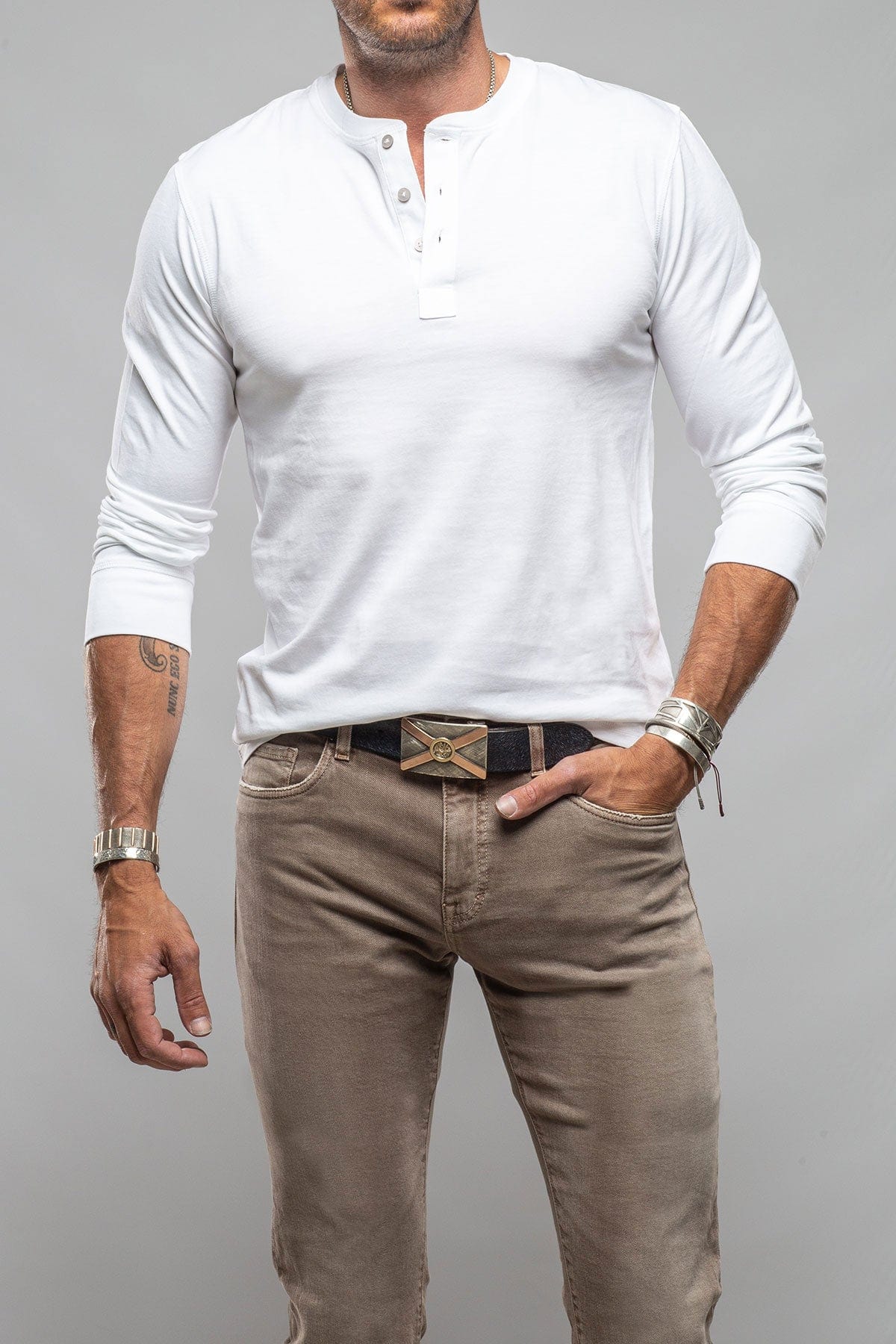 Men's Henley Shirt, 60% OFF