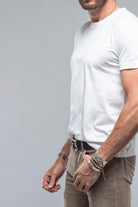 Pismo Cotton Tee In White - AXEL'S