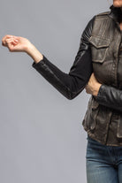 Guns & Roses Jacket In Military Olive Grey - AXEL'S
