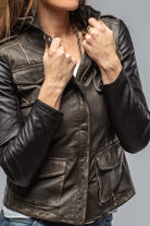 Guns & Roses Jacket In Military Olive Grey - AXEL'S