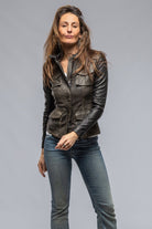 Guns & Roses Jacket In Military Olive Grey - AXEL'S