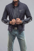 Recontato Shearling Moto Jacket - AXEL'S