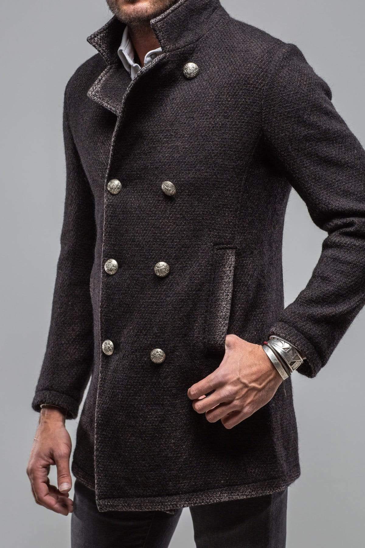 St. Christoff Jacket In Charcoal - AXEL'S