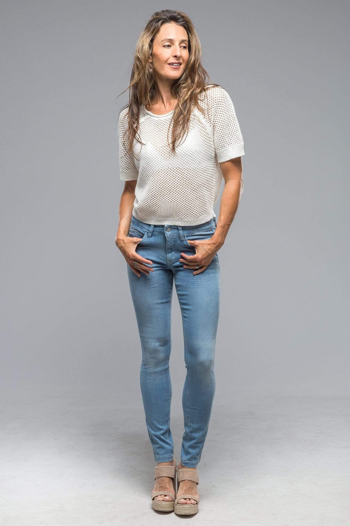 MAC Dream Skinny In Baby Blue Wash - AXEL'S