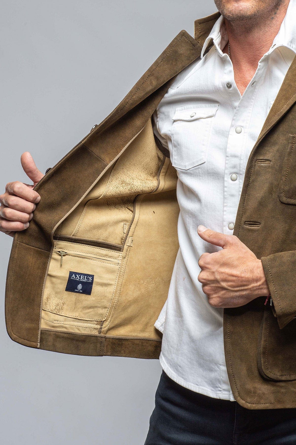 Cosmin Sport Jacket In Kabok - AXEL'S