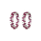 Ruby & Diamond Love Paradigm Earrings - AXEL'S