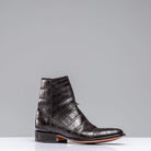 Chocolate Crocodile Chelsea Boots - AXEL'S