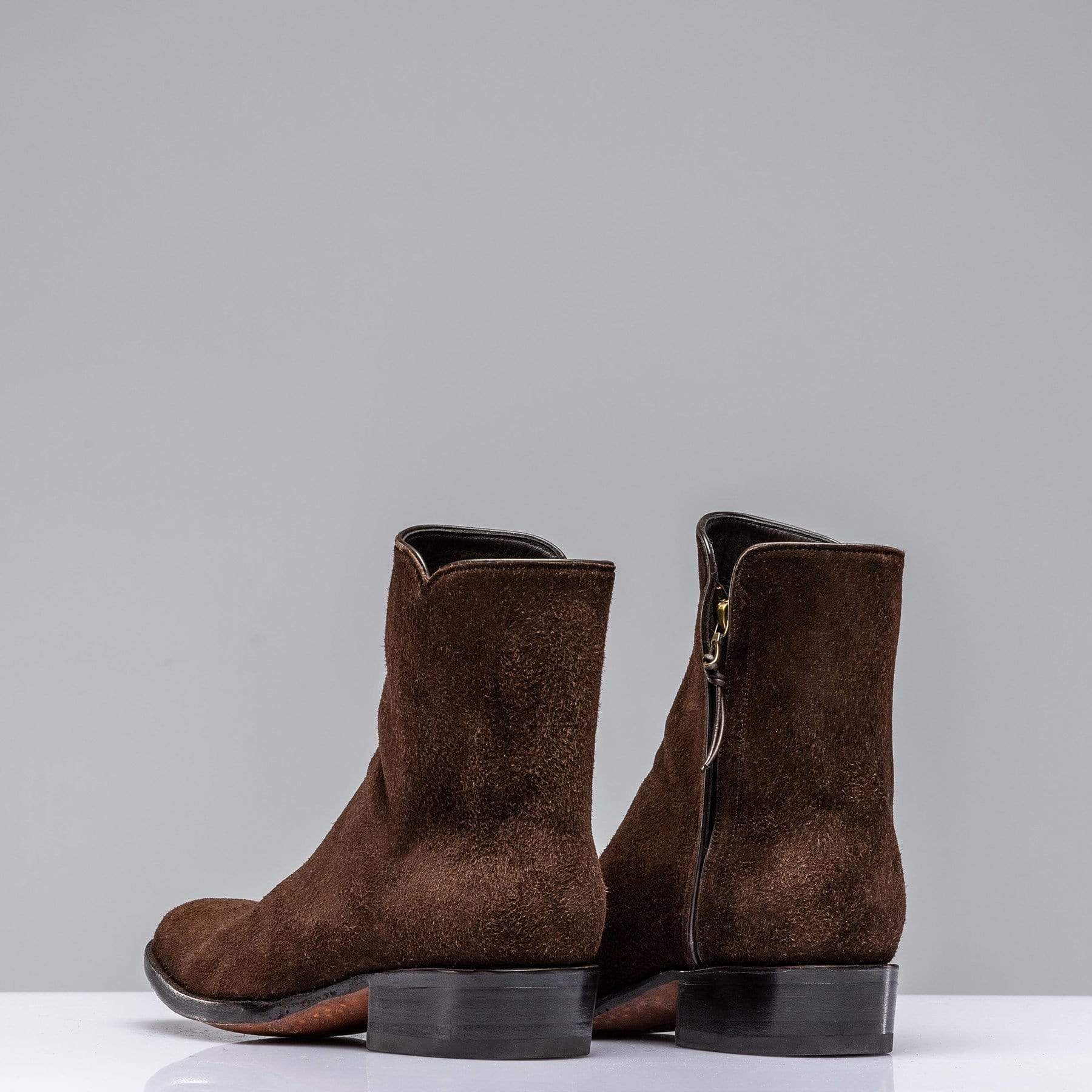 Chocolate Round Toe Zorro - AXEL'S