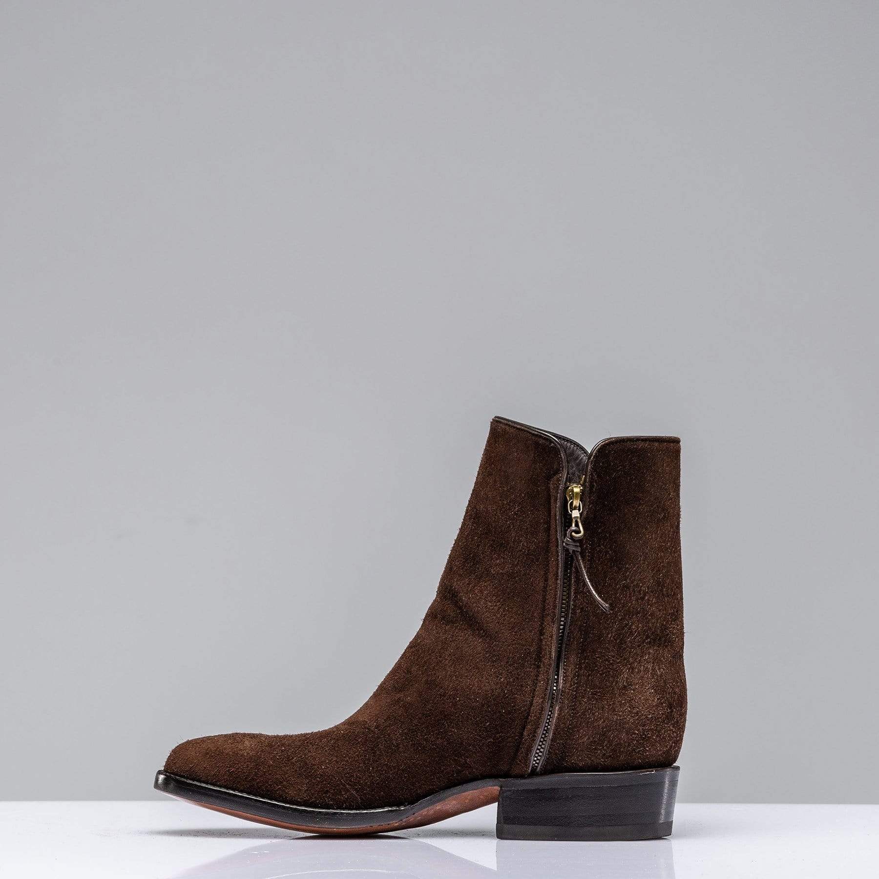 Chocolate Round Toe Zorro - AXEL'S