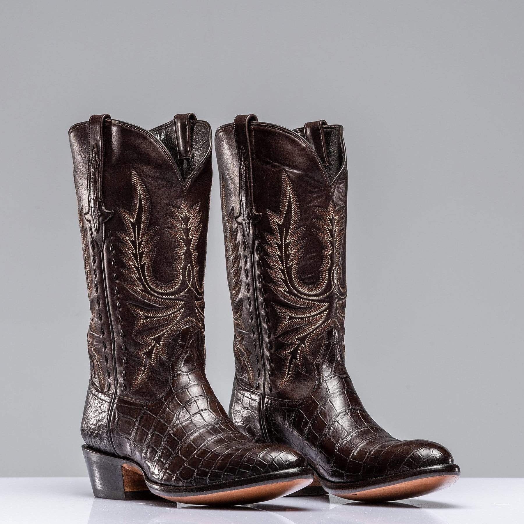 Crocodile Belly Cowboy Boot - AXEL'S