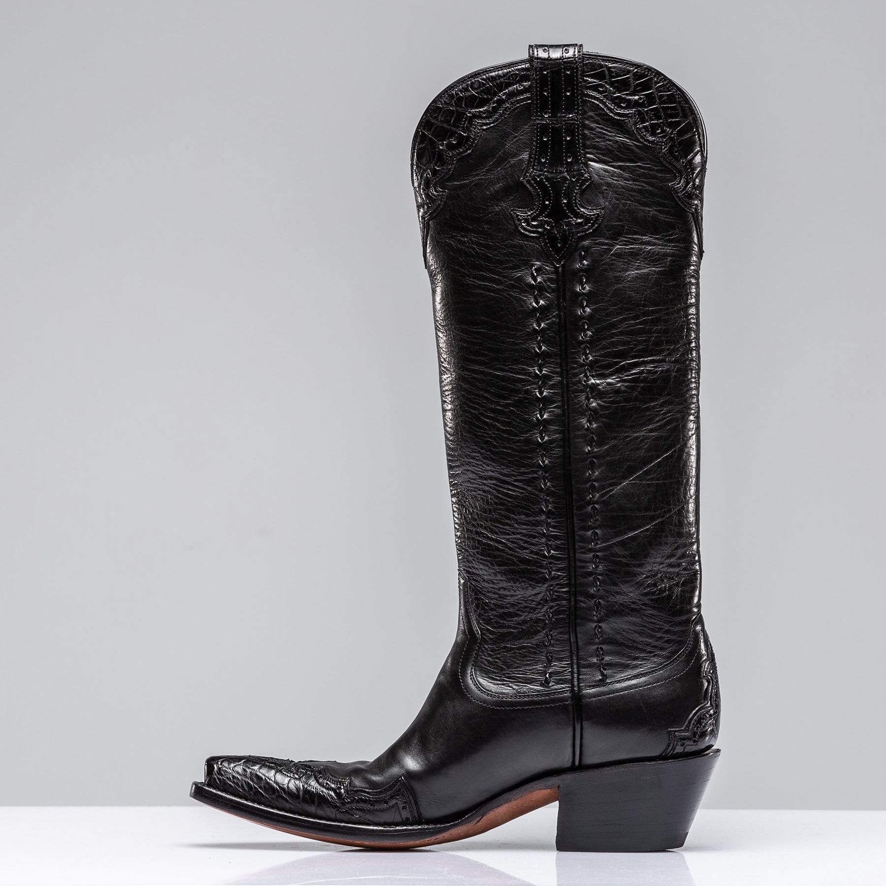 Janie's Crocodile Majestic In Black - AXEL'S