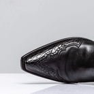 Janie's Crocodile Majestic In Black - AXEL'S