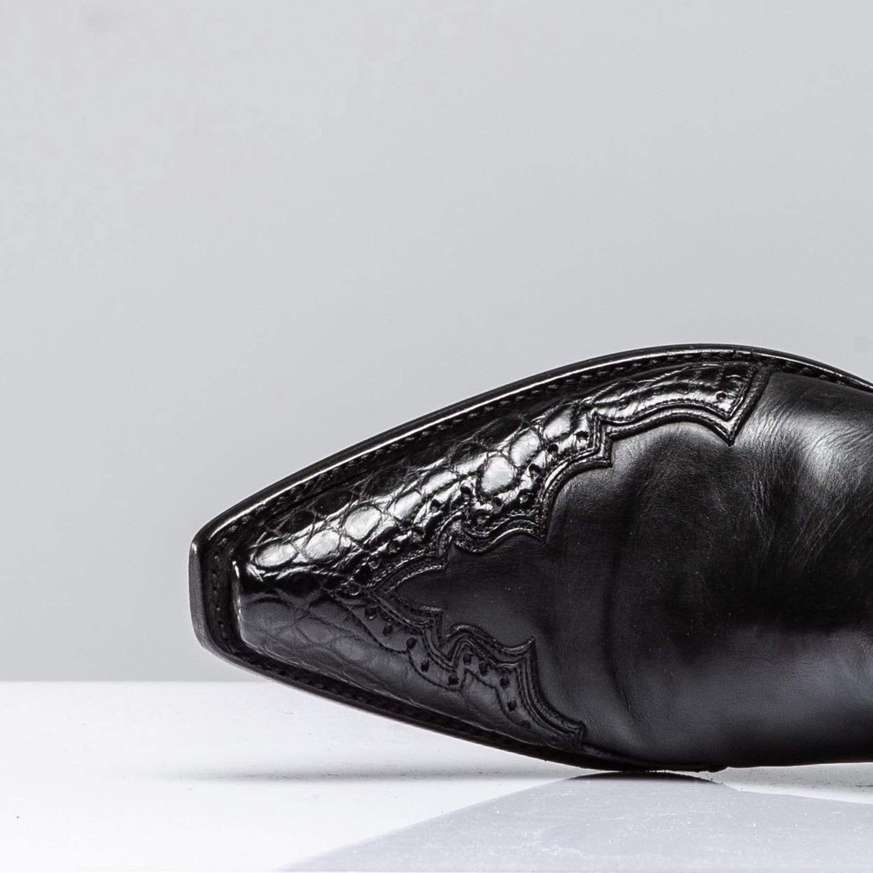 Janie's Crocodile Majestic In Black - AXEL'S