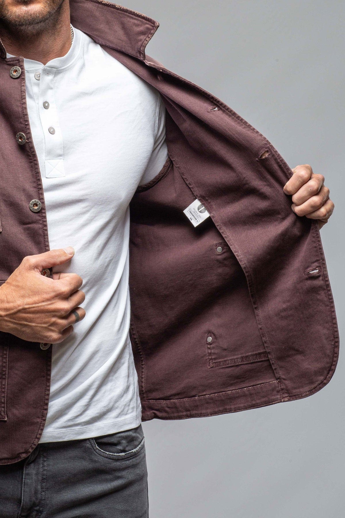 Memphis Denim Jacket in Mosto - AXEL'S