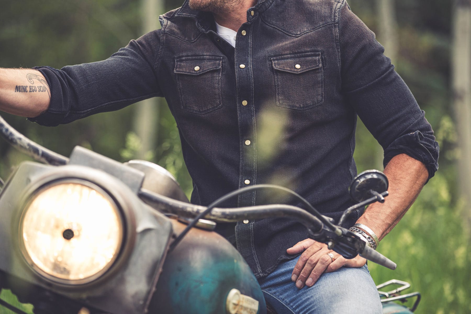 Cutter Knit Snap Shirt